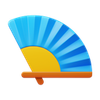 icons8 abanico de mano 100